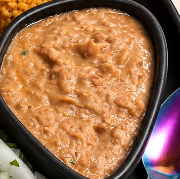 Frijoles Refritos.