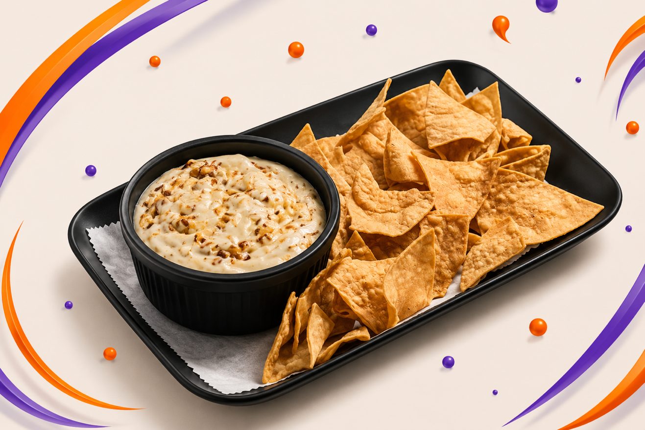 Chips Con Queso.