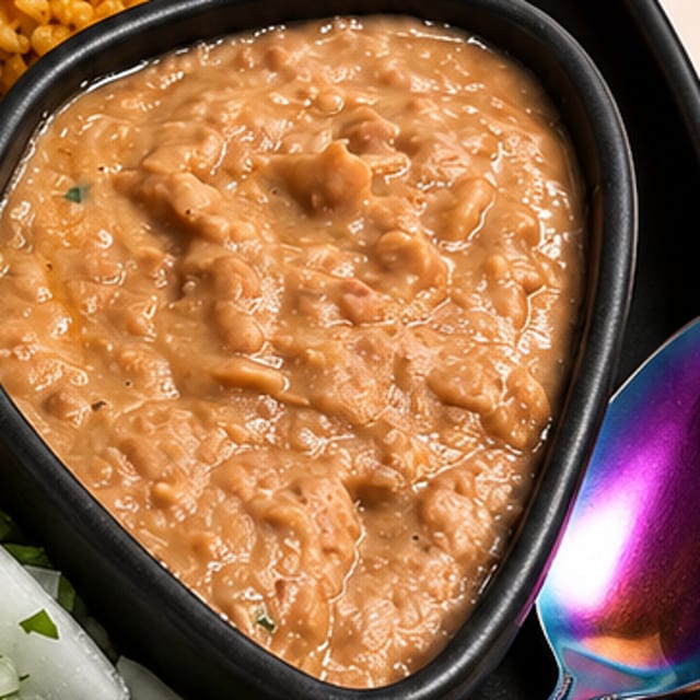 Frijoles Refritos.