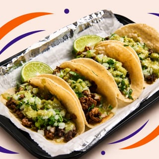 Taco Tuesday 3 Tacos 1 Elote 1 Soda Lata