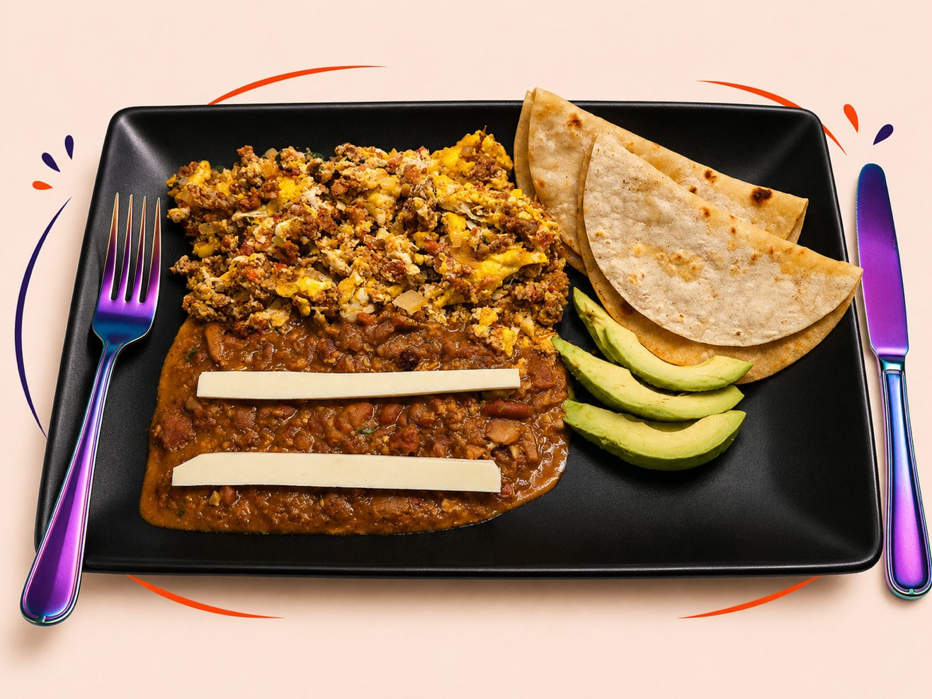 Huevos Con Chorizo.