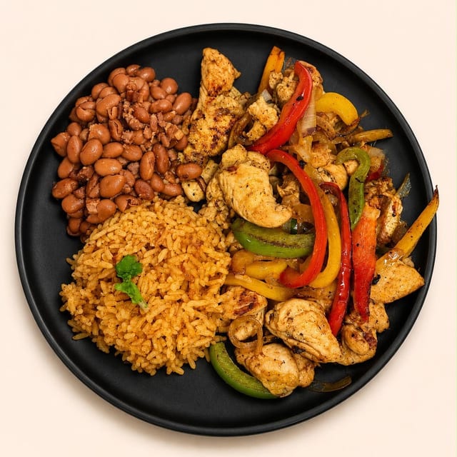 FAJITAS DE POLLO (CHICKEN FAJITAS).